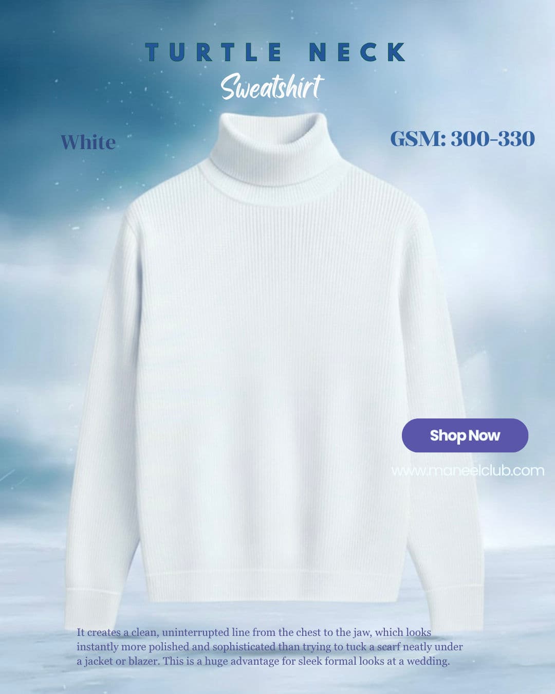 Turtleneck Sweatshirt  - Thumbnail 8