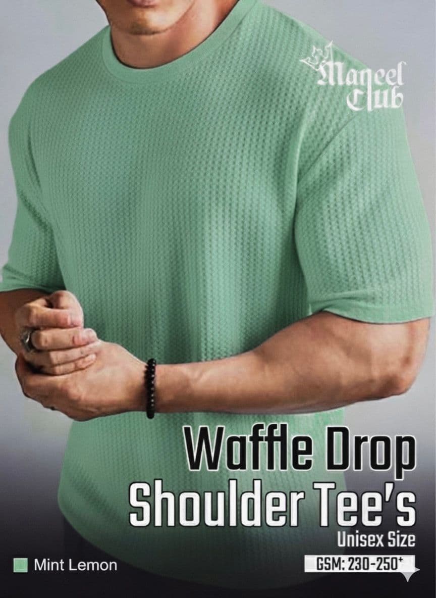 Waffle Drop Shoulder - Thumbnail 12