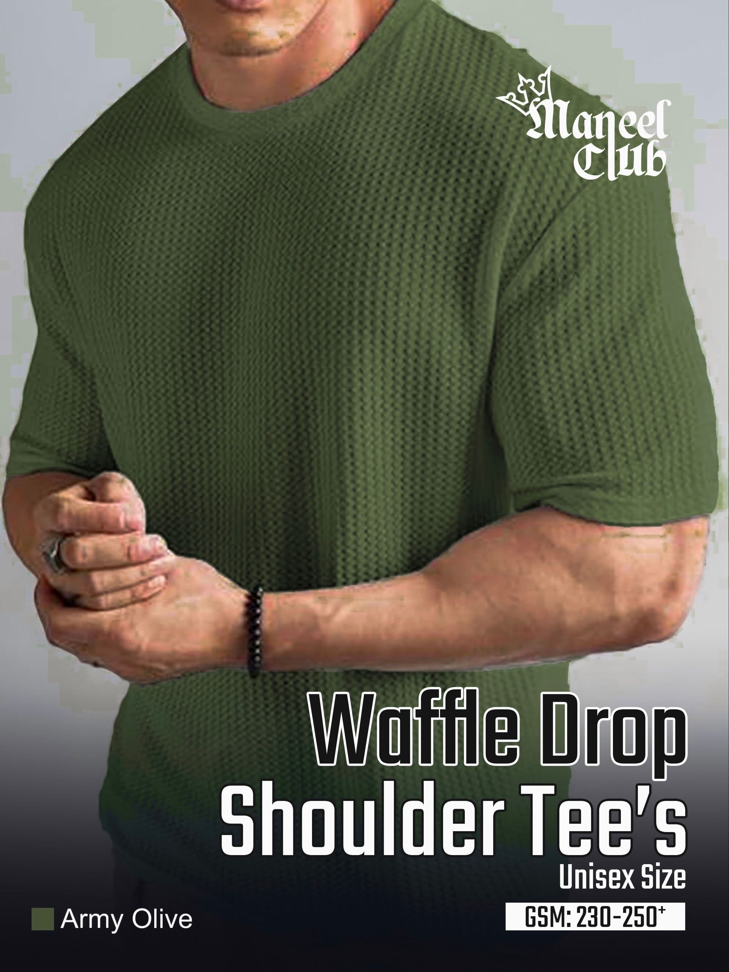 Waffle Drop Shoulder - Thumbnail 14