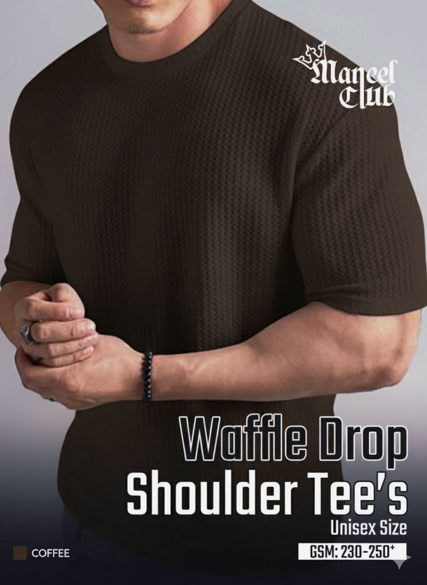 Waffle Drop Shoulder - Thumbnail 16