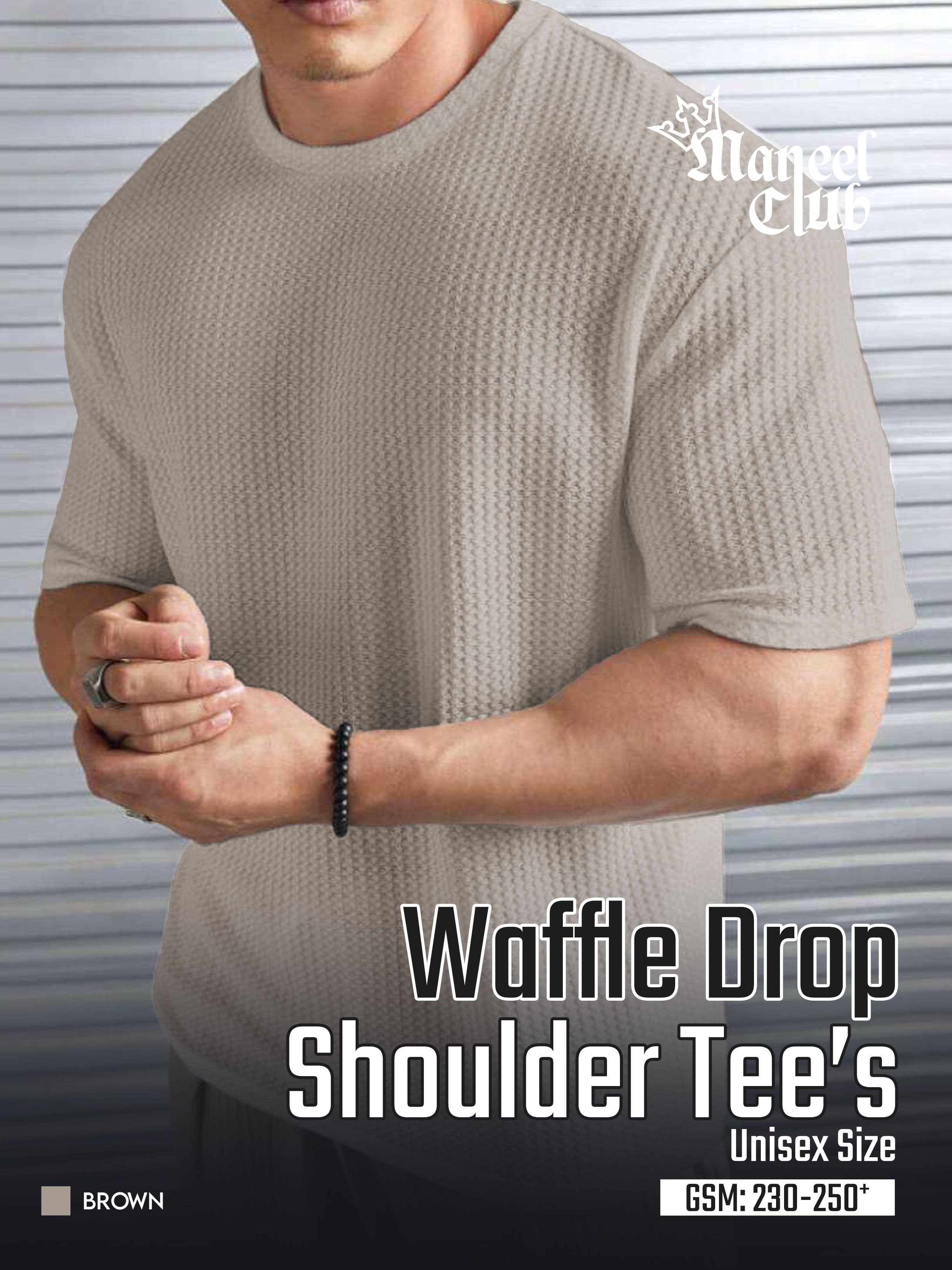 Waffle Drop Shoulder - Thumbnail 10