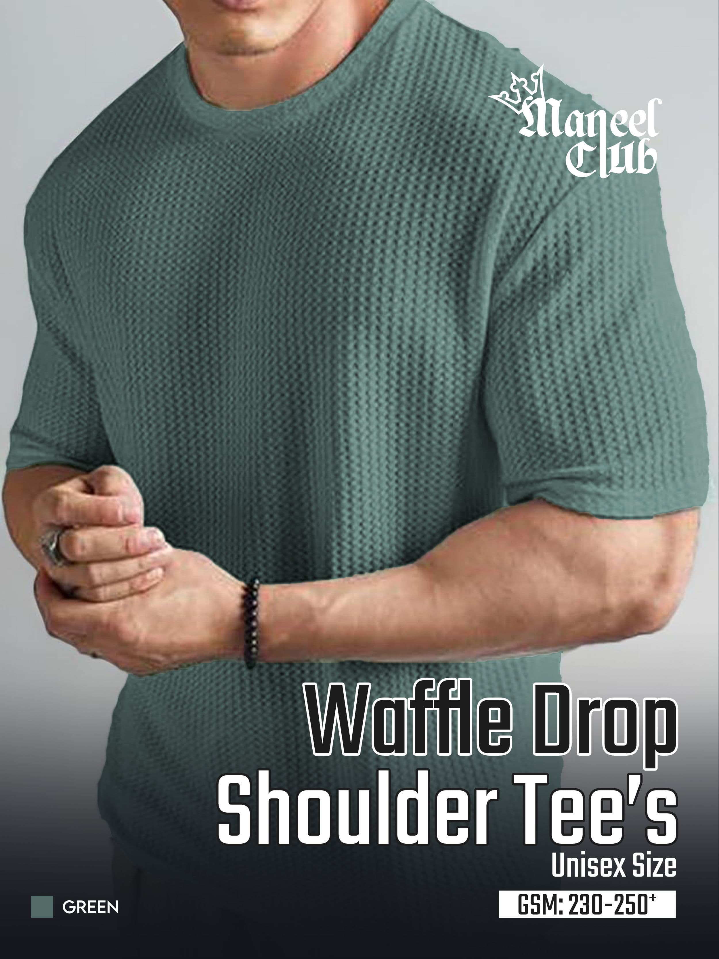 Waffle Drop Shoulder - Thumbnail 18