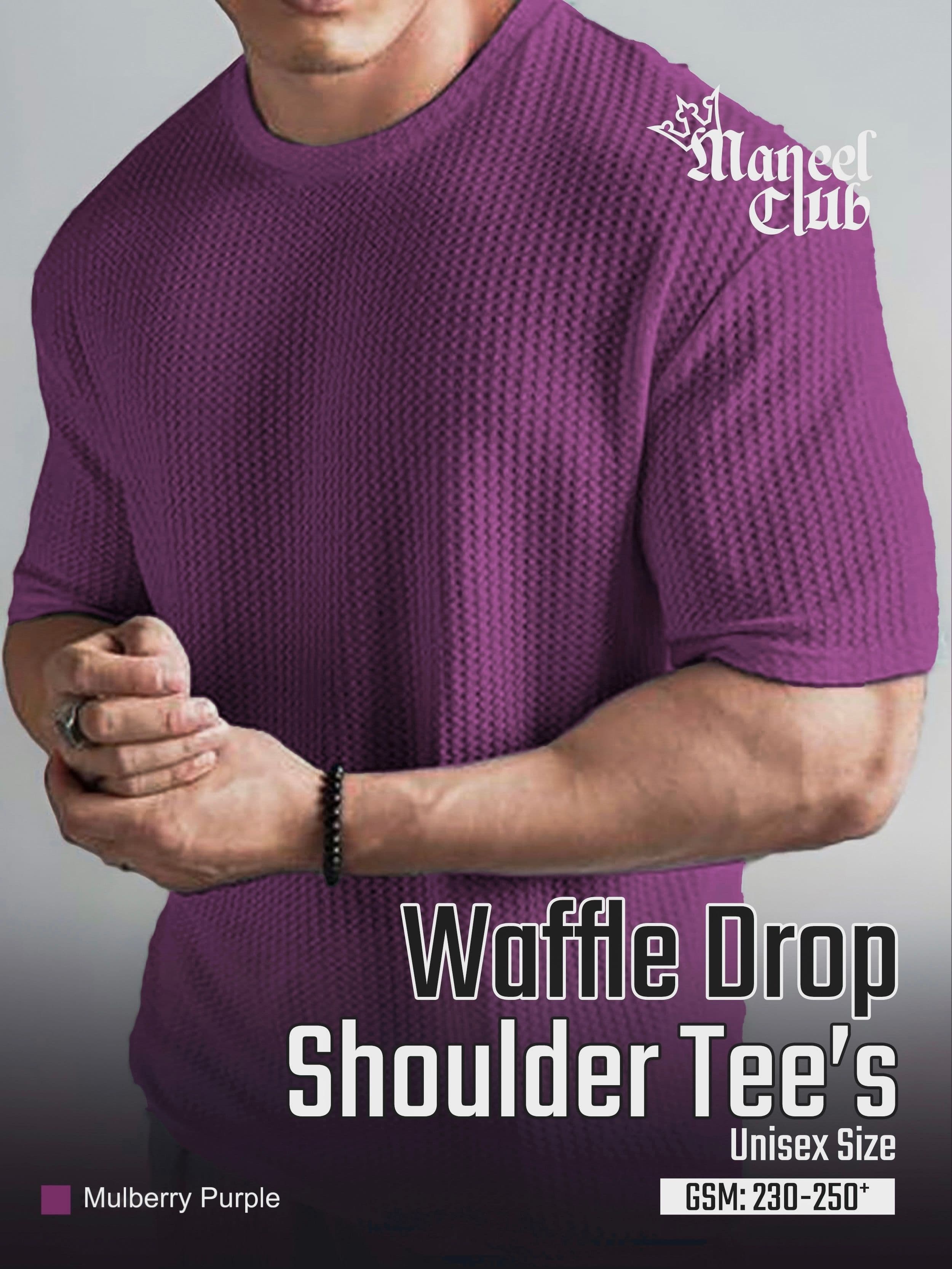 Waffle Drop Shoulder - Thumbnail 19