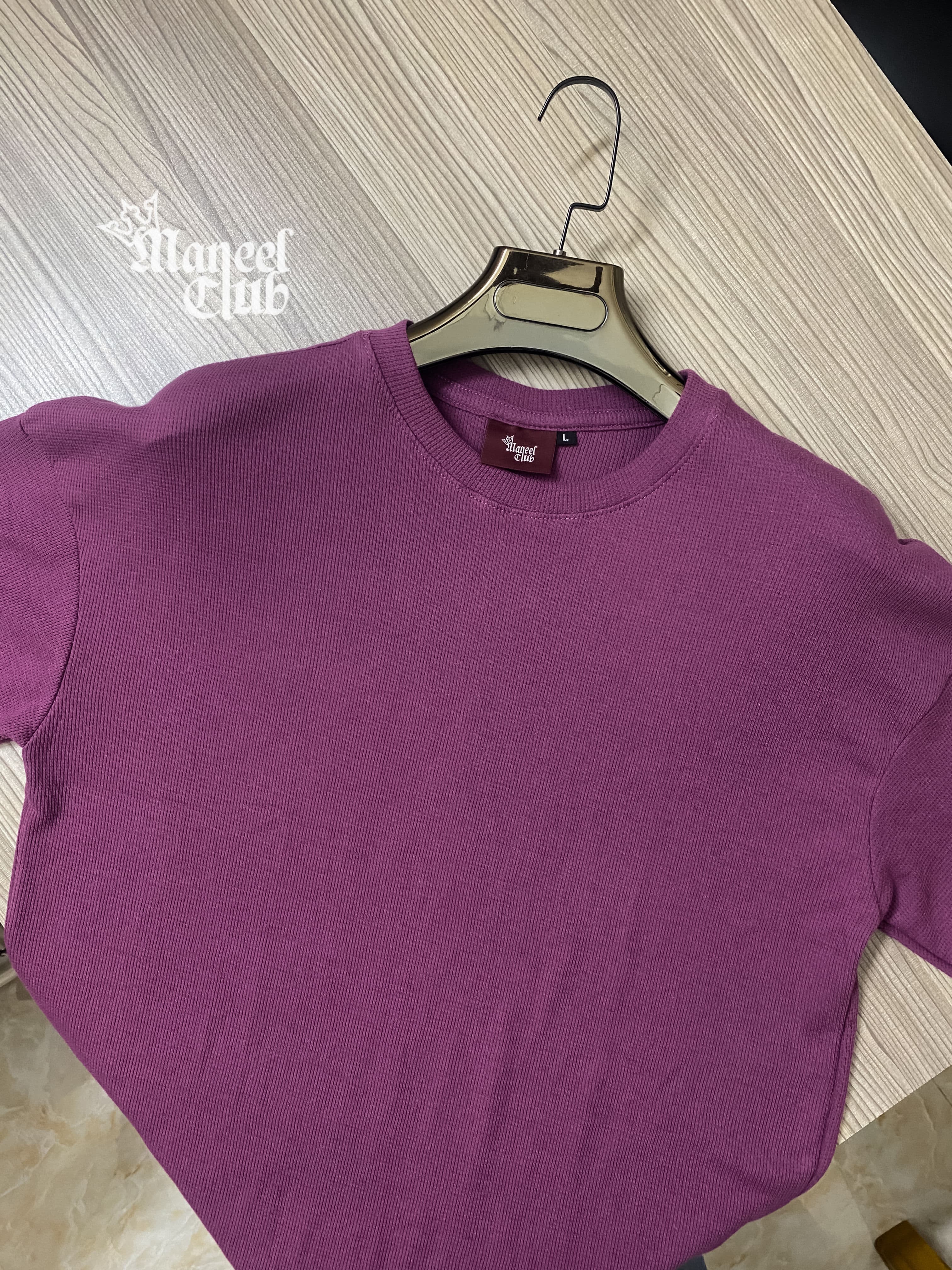 Waffle Drop Shoulder - Thumbnail 5