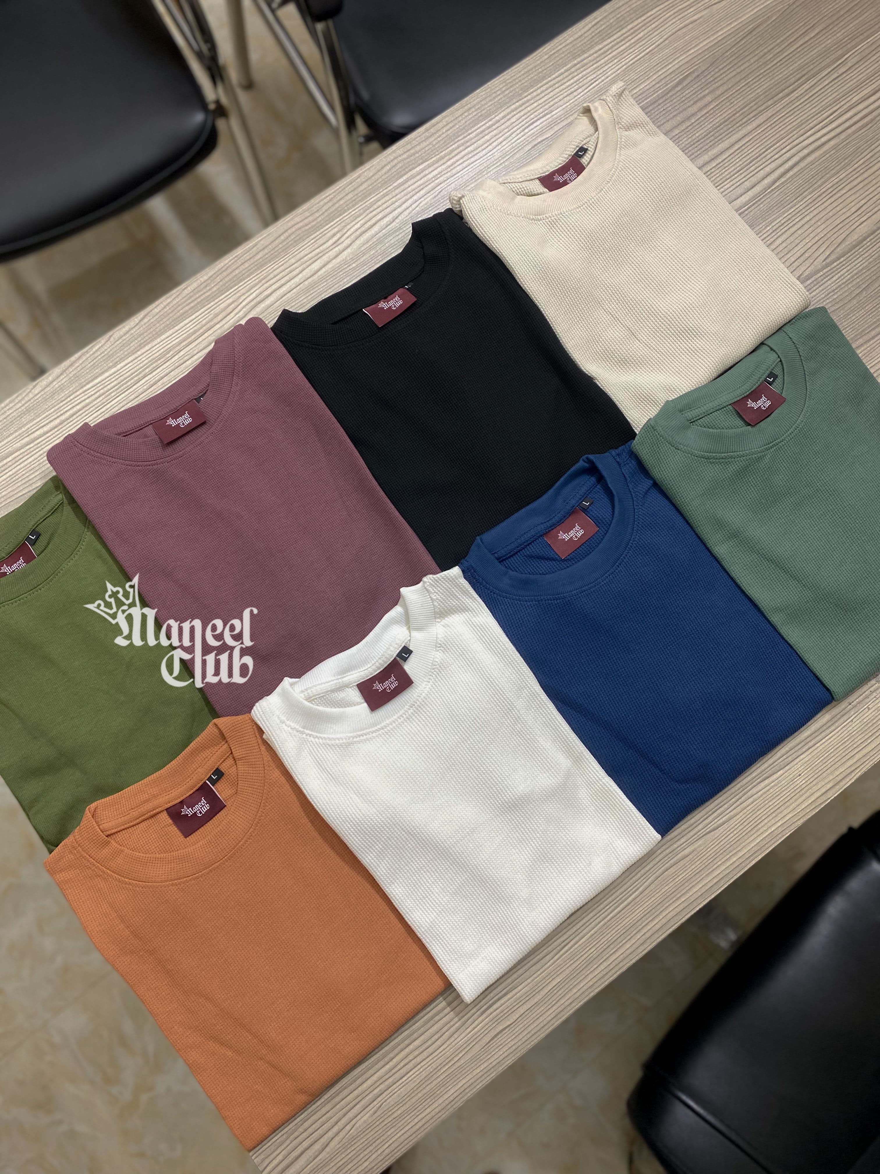 Waffle Drop Shoulder - Thumbnail 6