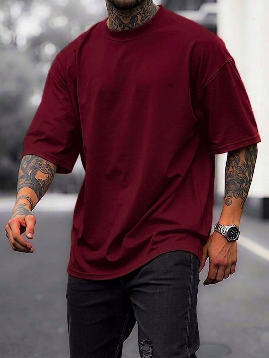 Heavyweight Essential Drop Tee - Thumbnail 13