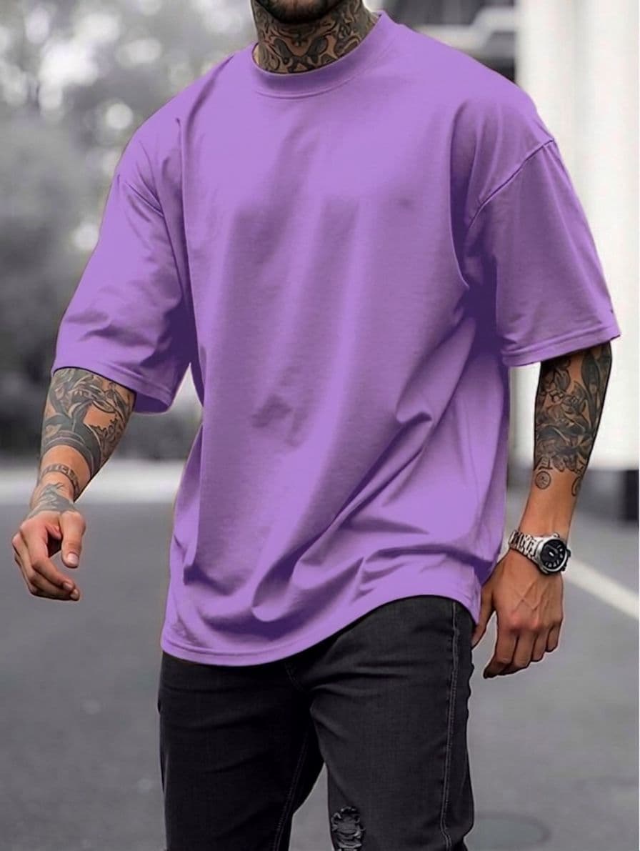 Heavyweight Essential Drop Tee - Thumbnail 18
