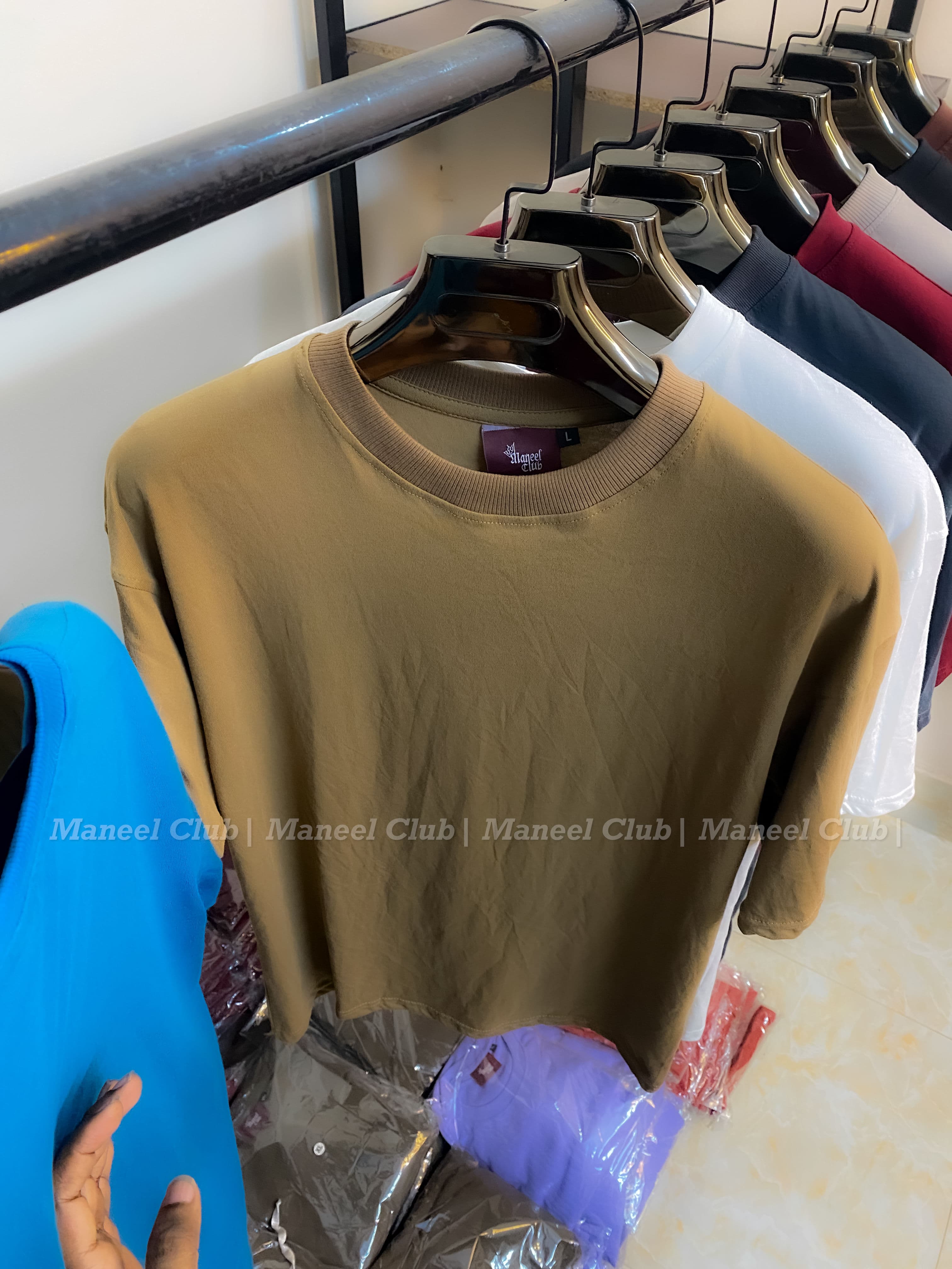 Heavyweight Essential Drop Tee - Thumbnail 8